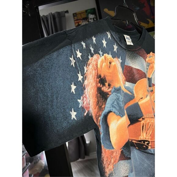 Vintage Y2K Ted Nugent One Nation Under Ted AOP Tee - Picture 2 of 6